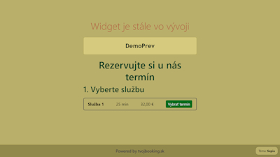 Tri farebné režimy - prepínač režimov